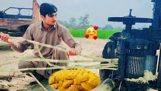 Traditional Jaggery Making | Organic Jaggery | Jaggery Production Process | Kashif Arain