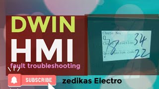 how to troubleshooting HMI fault | DWIN technology|@zedikasElectro