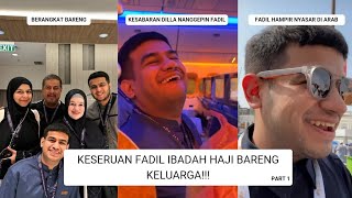 MOMEN FADIL BERANGKAT HAJI HINGGA FADIL CERITA KALO DIA HAMPIR NYASAR SENDIRIAN DI ARAB!!!