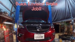 Buick Envision Brake Pad Replacement Walk-through! Beginner Friendly and Easy Money Savings!!