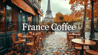 Graceful Morning Jazz ☕ Relax with Soft Piano Melodies in a French Coffee Setting