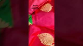 pure banarasi katan silk saree #shorts #youtubeshorts #silk #southsilk #banarasi #bollywood