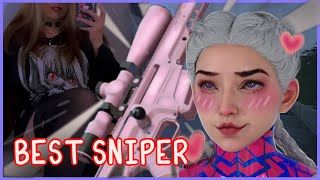 egirl SMOKES men in COD sniper 1v1