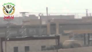 Syria  Raqqa Ain Issa 93 Brigade targeting a helicopter