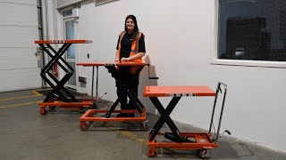 Mobile Scissor Lift Tables Video