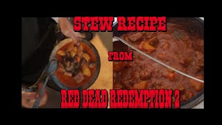 Stew Recipe from Red Dead Redemption 2