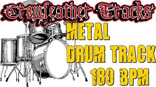 Metal Drum Track 180 bpm