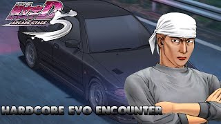 [INITIAL D Arcade Stage 5] - Hardcore Evolution Lancer Encounter ! Kyoichi Seminar Showcase !