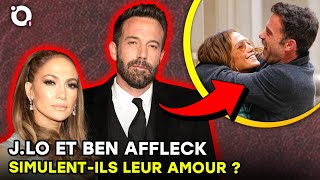 Le langage corporel montre que J.Lo et Ben Affleck simulent leur amour