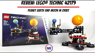 Review (In english): Technic 42179 Planet Earth and Moon in Orbit, and motorizing it!