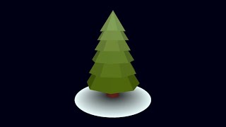 Pure CSS 3D 🌲