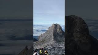 View from mountain kinabalu summit. 8.72km. #hiking #borneo