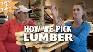 How To Pick Lumber Q&A | Shanty2Chic