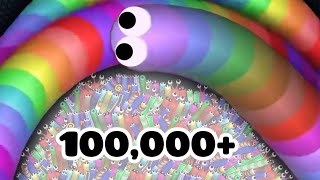 Slither.io My Record 100,000+