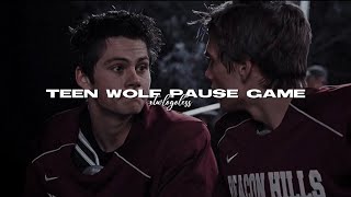 TEEN WOLF PAUSE GAME! Your life in Beacon Hills edition