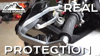 Barkbusters Benefits and Installation on Adventure Motorcycle - Triumph Tiger 900