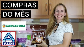 Compras de Supermercado do Mês de Junho - Mercadona + Aldi