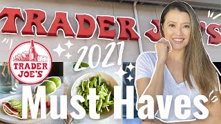 TRADER JOE'S HAUL 2021 |  HEALTHY GROCERY HAUL TRADER JOES |  12 MUST HAVE ITEMS