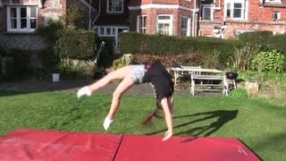 Erifilly - Stepout Backhandspring Tutorial