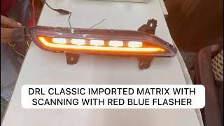 Drl for Scorpio Classic withscanning/Matrix & red and Blue Flasher