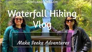 Portland Oregon Vlog | Waterfalls tour | Multnomah falls| Wahkeena| Bridal Veil | Latourell falls