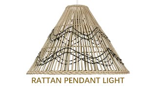 rattan pendant light bali | rattan pendant light diy | rattan pendant light 2022 | XINSANXING