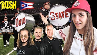 Is Ohio State Marching Band the BEST?  "A Tribute to Rush" REACTION | Ft My Ohio State Cap & Flag!!