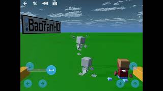 "Avoiding The Skeleton" #Blocksworld World PlayTest