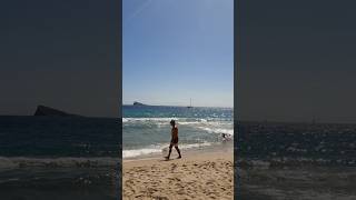 Beautiful Day At New Poniente Beach Video Made Oktober 2024 #benidorm #alicante #costablanca #spain