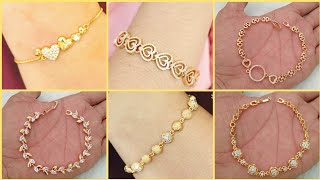 Latest gold women's bracelet designs collection 2021 | new stylish gold women's bracelet designs