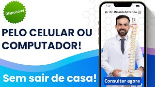 EU POSSO TE ATENDER! Atendimento Online para suas DORES NA COLUNA! Disponível (Telemedicina)