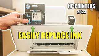 How to Replace Ink In ANY HP Printer EASILY in 2023: A Beginners Guide