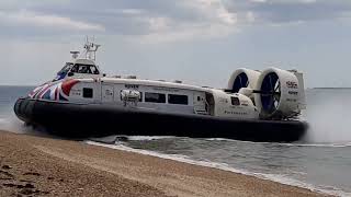 Hover taxi across the Solent from Southsea