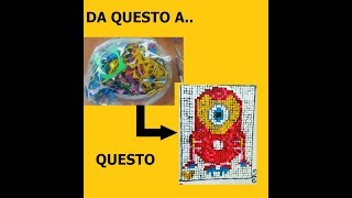 TUTORIAL mosaico recupero creativo dei rimasugli di gomma eva riciclo creativo MINION