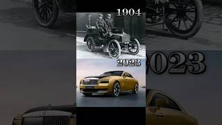 Evolution Of Rolls Royce 1904 - 2023