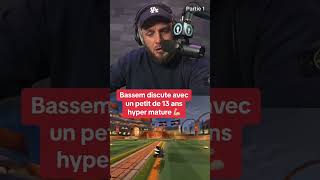 Bassem tombe sur un petit très mature #radio #bassem #shorts #youtubeshorts #france #reaction #react