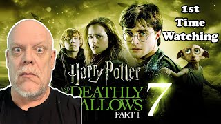 HARRY POTTER & THE DEATHLY HALLOWS #1 😱 MOVIE REACTION - 1st Time Watching