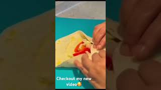 Spicy chicken wrap