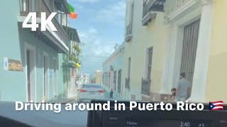 [4K]  Driving Around Puerto Rico 🇵🇷