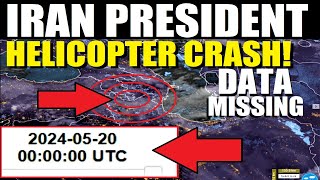 BREAKING! Weather/Satellite Data MISSING for Iran President Helicopter Crash!