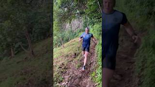 Do you want to run comfortably from the mountain - prepare the quadriceps thigh muscle.#trailrun