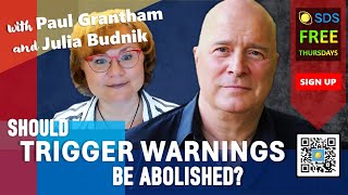 Should trigger warnings be abolished and why? SDS Thursday with Paul Grantham #triggerwarning #sds