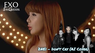 2NE1 - Don't Cry (AI Cover Version) [Original By Park Bom]