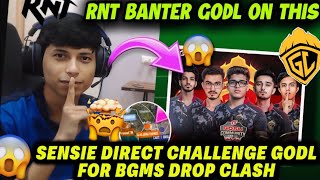 😱 RNT BANTER GODL ON THIS 😳 SENSIE DIRECT CHALLENGE TO GODL 🚨