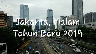 Jakarta Sepi Malam Tahun Baru 2019