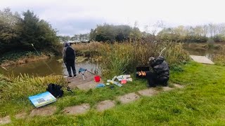 Pescaria de carpa primeira tentativa ..Fishing carp in manchester