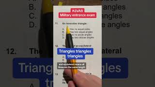 ASVAB Math Knowledge AFQT  practice 11