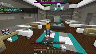 HiveMC Bedrock Murder Mystery | 52 second murderer game