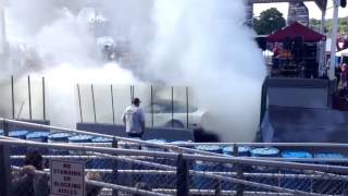 Corvettes At Carlisle Burnout 2013