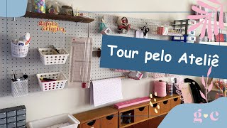 Tour COMPLETO pelo nosso Ateliê